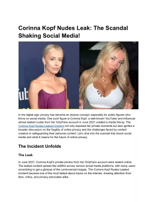 Corinna Kopf Nudes Leak_ The Scandal Shaking Social Media