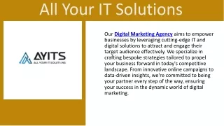 All Your IT Solutions