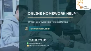 Get Top-Notch Homework Help Services Worldwide