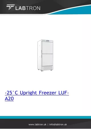-25°C Upright Freezer 450 L