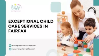 Exceptional Child Care Services in Fairfax