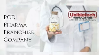 PCD Pharma Company | Top Pharma Franchise Company in India | Unibiotech