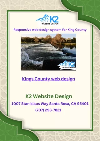 Responsive web design system for King County