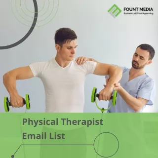 Physical Therapist Email List - PDF