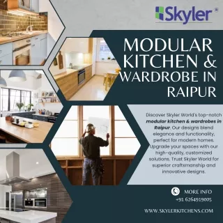 Modular Kitchen & Wardrobes in Raipur 15