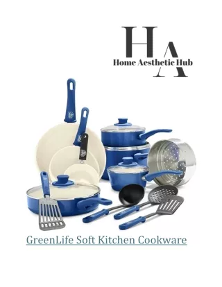 GreenLife Soft Kitchen Cookware