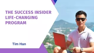 Unlock Your Potential: The Success Insider Life-Changing Program by Tim Han