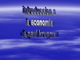 introduccion a la economia de paul krugman