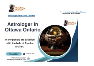 Best Astrologer in Ottawa Ontario