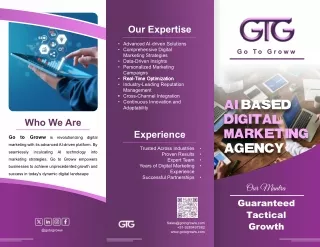 Digital Marketing and Advanced AI- driven Solutions