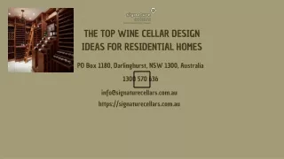 The Top Wine Cellar Design Ideas for Residential Homes