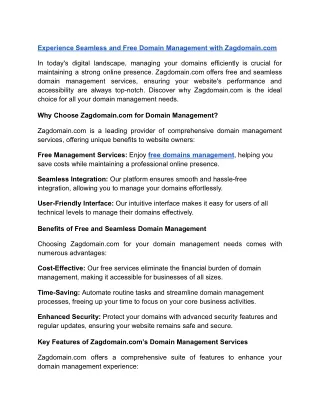 Best Futurize Domains Services