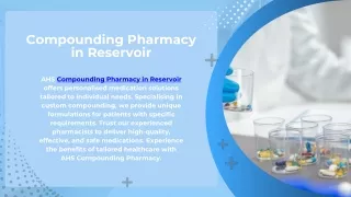 Compounding Pharmacy  in Reservoir