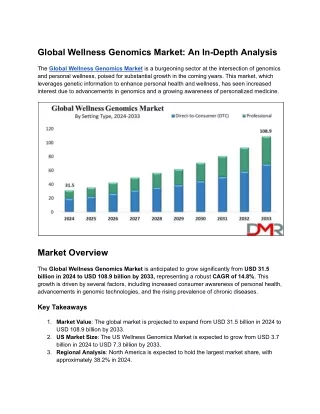 Global Wellness Genomics Market_ An In-Depth Analysis