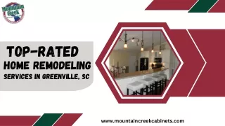 Expert Home Remodeling in Greenville, SC