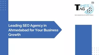 Leading SEO Agency in Ahmedabad for Your Business Growth