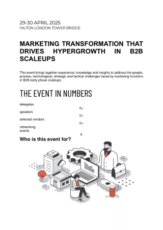 Unleash Your Potential at the HyperGrowth Marketing Show A B2B Scaleup Odyssey