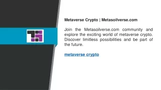 Metaverse Crypto  Metasoilverse.com