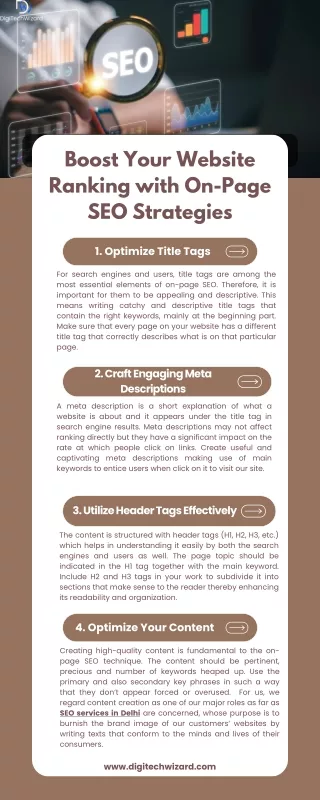 Boost Your Website Ranking with On-Page SEO Strategies