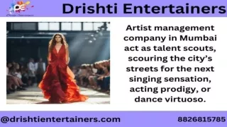 ARTIST MANAGEMENT COMPANY IN MUMBAI