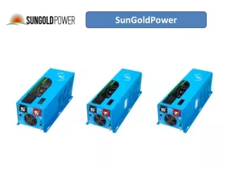 Experience the Full Potential of Sungoldpower's Pure Sine Wave Inverter Chargers