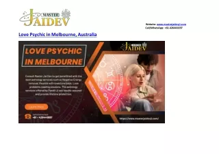 Best Love Psychic Reading Near Me Melbourne Australia