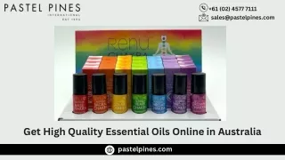 Get High Quality Essential Oils Online in Australia