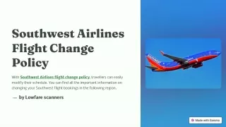 How to Change the Southwest Airlines Flight?