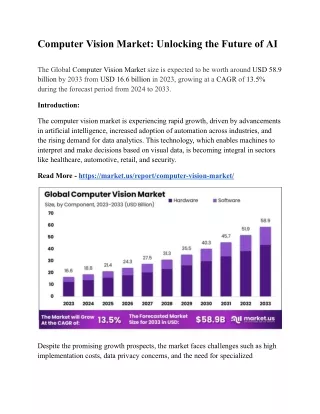 Computer Vision Market_ Unlocking the Future of AI