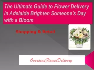 Flower delivery Adelaide