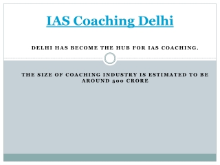 IAS Coaching Institutes
