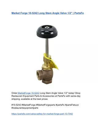 Market Forge 10-5242 Long Stem Angle Valve 1_2_ _ PartsFe