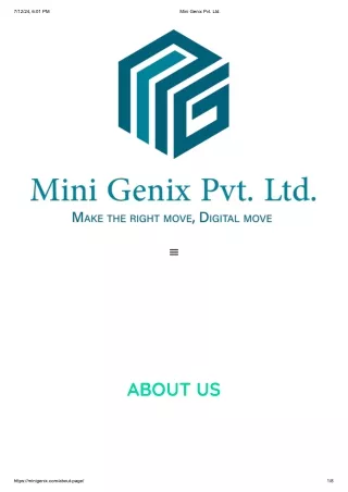 Mini Genix Pvt. Ltd_