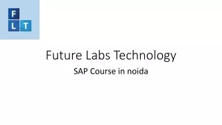 a1 sap course noida