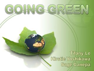 Going Green