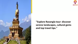 How to Plan Your Trip to Ravangla: Essential Tips and Travel Guide