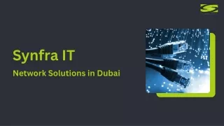 Synfra IT- Network Solutions in Dubai