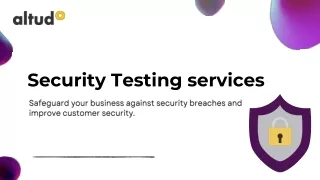 Fortify Your Business - Advanced Security Testing Services