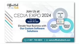 Join Us at CEDIA Expo 2024 Elevate Your Business with Our Custom Software Solutions