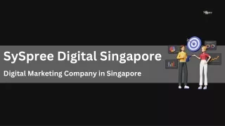 SySpree Digital Singapore- Best Graphic Designing Company in Singapore