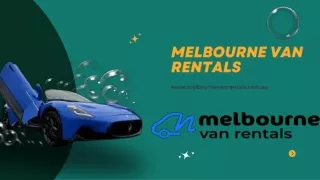 Rent a Van Near Me