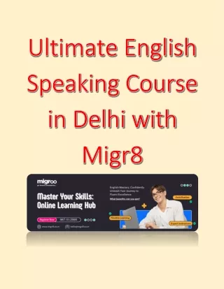 ultimate english speaking course in delhi with migr8.pdf