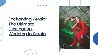 Destination Wedding In Kerala