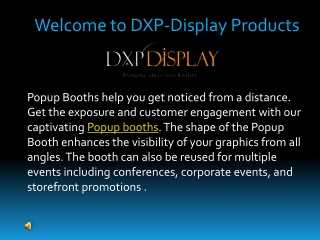 How PopUp Booths helps to make a successful event