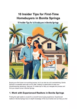 10 Insider Tips for First-Time Homebuyers in Bonita Springs (1)