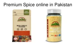 Premium Spice online in Pakistan