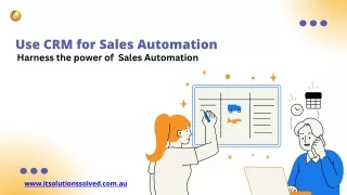 Use CRM for Sales Automation