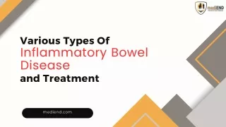 Various Types Of Inflammatory Bowel Disease and Treatment