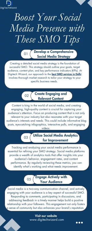 Boost Your Social Media Presence with These SMO Tips