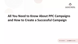 All You Need to Know About PPC Campaigns and How to Create a Successful Campaign